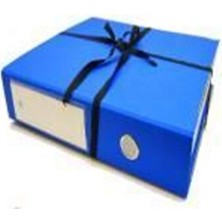  elba lüx geniş bağlı ıpli klasör lacivert 34 cm gbkl34 (50 li paket)