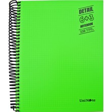  çınar ı m smart 225 yaprak a4 ayraçlı defter 6+3 6 kareli 3 çizgili (karışık renk 1 adet)