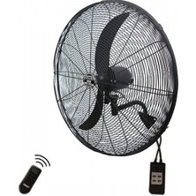 Sismist Duvar Tipi Endüstriyel Vantilatör Uzaktan Kumandalı SS50 50CM 140W
