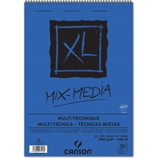  canson çok amaçlı çizim defteri spp canxl mix media 30s a3 300 gram