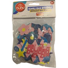  bu-bu simli eva sticker prenses st0156