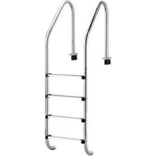 Pina Standart 4 Basamaklı 304 Model Paslanmaz Havuz Merdiveni