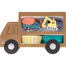 Meri Meri - Construction Cupcake Kit - İnşaat Cupcake Kit