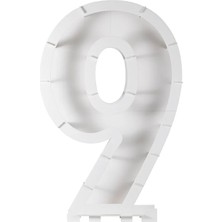 Ginger Ray - Balon Standı - 9 Rakamı