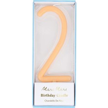 Meri Meri - İnce Rakam Mum - 2