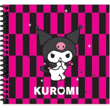 Keskin Color Kuromi 16X15Cm 50 Yaprak Çizgili Spiralli Sert Kapak Not Defteri 410140-12 (Karışık Renk 1 Adet)