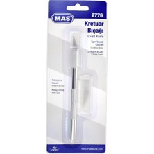  mas kretuar maket bıçağı +2 yedekli uç 2776