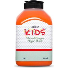  artdeco kids parmak boyası 500 ml turuncu 250