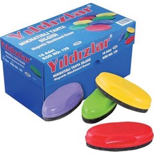 Beş Yıldızlar Yıldızlar Mıknatıslı Tahta Silgisi 129 (Karışık Renk 1 Adet)