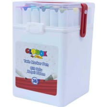 Globox Keçeli Kalem Çift Uçlu 36 Renk 3683