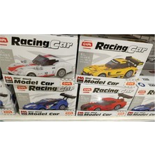 Ctoy Oyuncak Mini Blok Model Araba (628/1-2-3-4) (Karışık Renk 1 Adet)