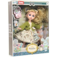 Ctoy Oyuncak Mulisha Klasik Moda Aksesuarlı Oyuncak Bebek Qj171C