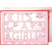 Meri Meri - It’s A Girl Tebrik Kartı