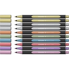  schneider metalik liner paint-ıt dekor kalemi 10 renk set 020 ml02011503