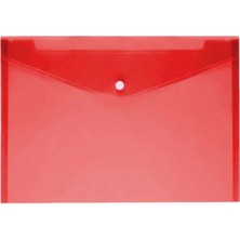  mas a4 çıtçıtlı evrak dosyası kırmızı 1577 (12 li paket)