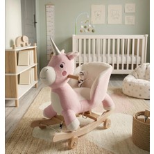 Babyklas Tekerlekli ve Sallanan Peluş Eşek Oyuncak | Unicorn