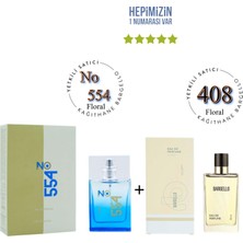 Bargello No: 554 + 408 Unisex / Kadın Parfüm Edp 50 ml Floral - MNMS554408