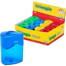 Mileo Kalemtraş Triangle İkili Hazneli 6743 (24 Lü Paket)
