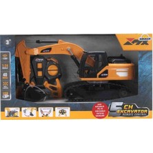 Sunman Oyuncak İş Makinesi 1/24 Uzaktan Kumandalı Ekskavatör F/F Işıklı 5Ch 3.7V.Usb 40Mhz.