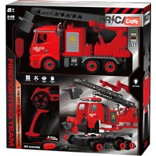 Ctoy Oyuncak Işıklı Usb Şarjlı Uzaktan Kumandalı İtfaiye Aracı 1:18 yws980b