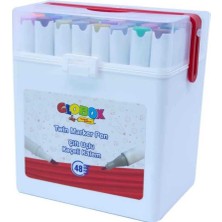 Globox Çift Uçlu Keçeli Kalem 48 Li 3684