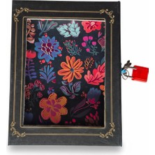 Bafix Hatıra Defteri Kilitli Yh64K-0609 (Karışık Renk 1 Adet)