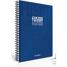  çınar fusion sert kapak not defteri 17x24cm 100 yaprak kareli (karışık renk 1 adet)