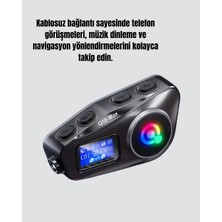 500 Metre Interkom Mesafeli Kask Kulaklığı Gürültü Engelleyici - EM002Z-7U2923