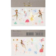 Meri Meri - Fairy Tattoos - Peri Kızı Geçici Dövme - L
