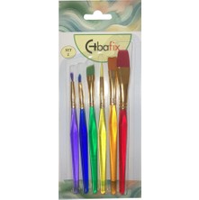 Bafix Fırça Seti Çok Amaçlı Renkli 6 Lı Set-2 70902