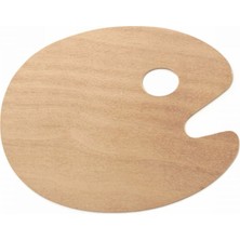  yıldızlar tahta oval palet no:1 144