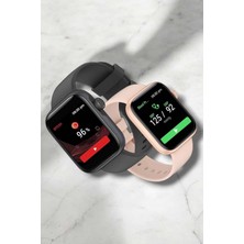 Akıllı Saat Adım Sayar Kalp Atışı Izleme Dokunmatik Bluetooth Bağlantılı - EM002Z-7U1269