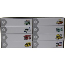 Ctoy Oyuncak Mini Blok Şehir Araçları 758a (Karışık Model 1 Adet)