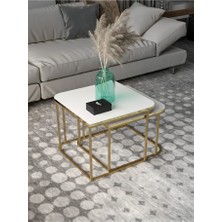 Savita Home Damla Ikili Orta Sehpa - 50 cm
