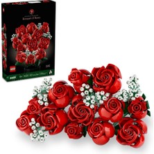  lego gül buketi (822 parça) yaratıcı oyuncak yapım seti