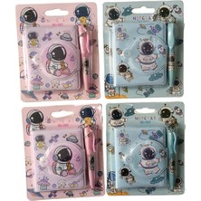  joyz kalemli mini defter astronot 2/s jy-0032-02 (karışık renk 1 adet)
