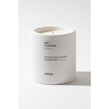 Obbje Odunsu Kokulu, Dekoratif Beton Mum Dikey Form Tek Fitil