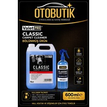 Valetpro Valet Pro Classic Carpet Cleaner Koltuk Temizleme Bölünmüş 600 ml