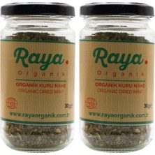 Raya Organik Organik Kuru Nane 2’li Set (2 x 30 gr – Toplam 60 Gr)