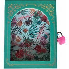 Bafix Hatıra Defteri Kilitli Lp64K-0610 (Karışık Renk 1 Adet)