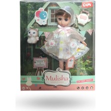  ctoy oyuncak mulisha aksesuarlı bebek qj136a (karışık renk 1 adet)