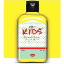  artdeco kids parmak boyası 500 ml sarı 150