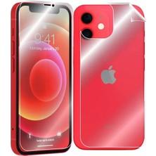 Iphone 12 Mini 5.4 Film Ön Arka Full Koruyucu Membran Nano Hidrojel Koruyucu Set-( - EM002Z-7US91