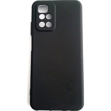 Xiaomi Redmi 10 2022 Uyumlu Yumuşak ve Esnek Slikon Kılıf Siyah