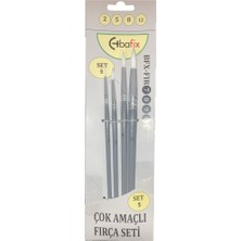 Bafix Fırça Seti Çok Amaçlı Artist 4 Lü (2-5-8-12) Set-5 70905