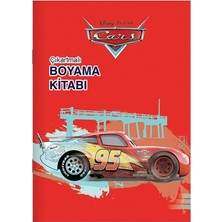  keskin color boyama kitabı çıkartmalı cars 20x28cm 8 yaprak