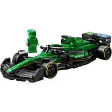  lego oyuncak speed champions aston martin aramco f1 amr24 yarış arabası 10 yaş ve üzeri çocuklar ıçin sürücü minifigürü ıçeren yaratıcı oyuncak yapım seti 269 parça 77245