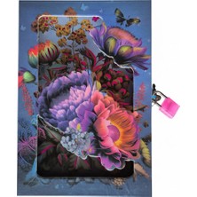 Bafix Hatıra Defteri Kilitli Lp32K-0835 (Karışık Renk 1 Adet)