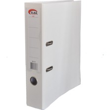  elba büro klasör geniş plastik beyaz (25 li paket)