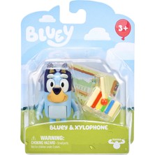 Moose Toys Oyuncak Bluey Tek Figür Aksesuarlı Seti (Karışık Model 1 Adet)